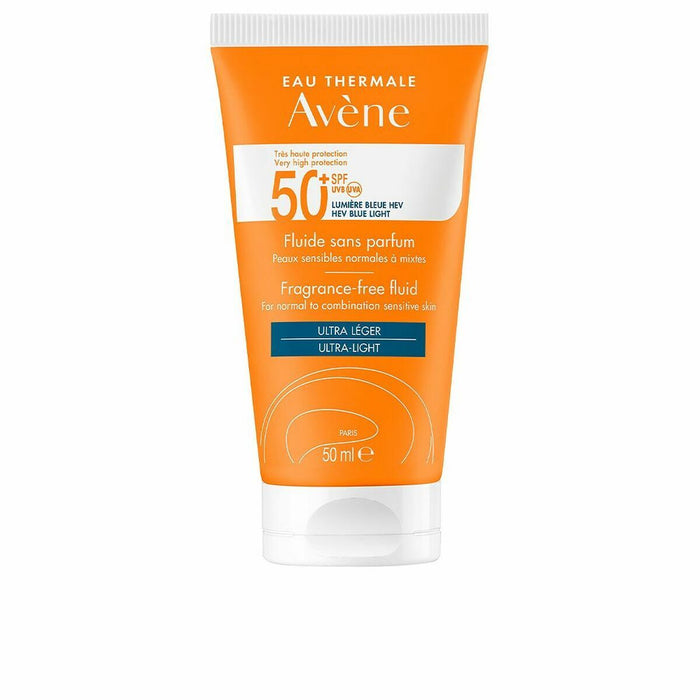 Protector Solar Fluido Avene Ultra Light SPF 50+ 50 ml