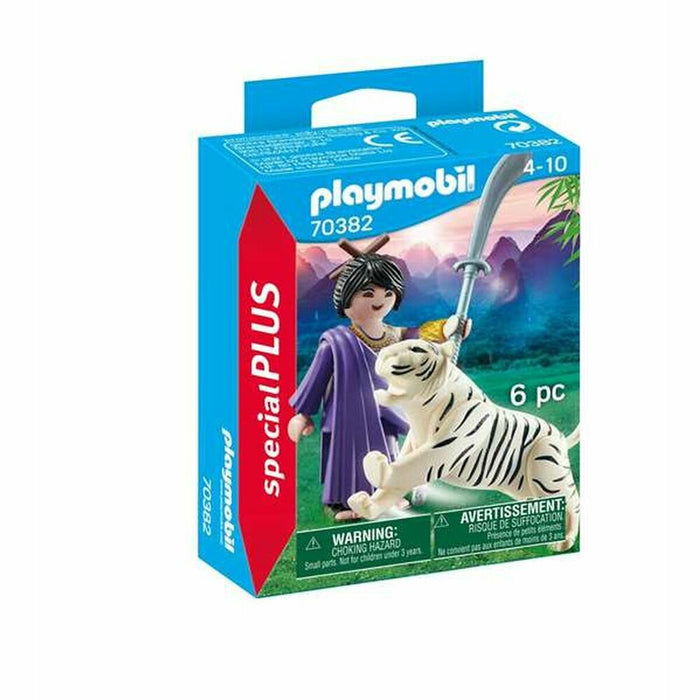 Figura Articulada Playmobil 70382 Tigre Oriental 70382 (6 pcs)