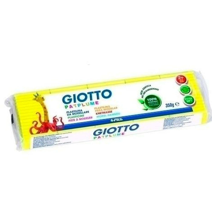 Plastilina Giotto 12 Unidades Amarillo (15 Piezas)