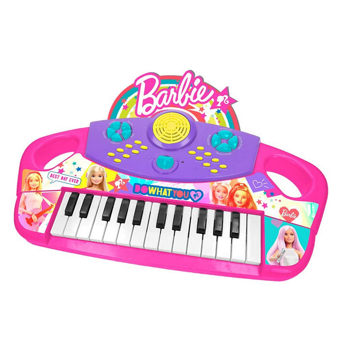 Piano de juguete Barbie Piano Electrónico (3 Unidades)