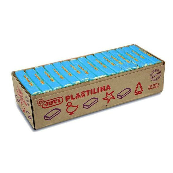 Plastilina Jovi Azul (15 Piezas)