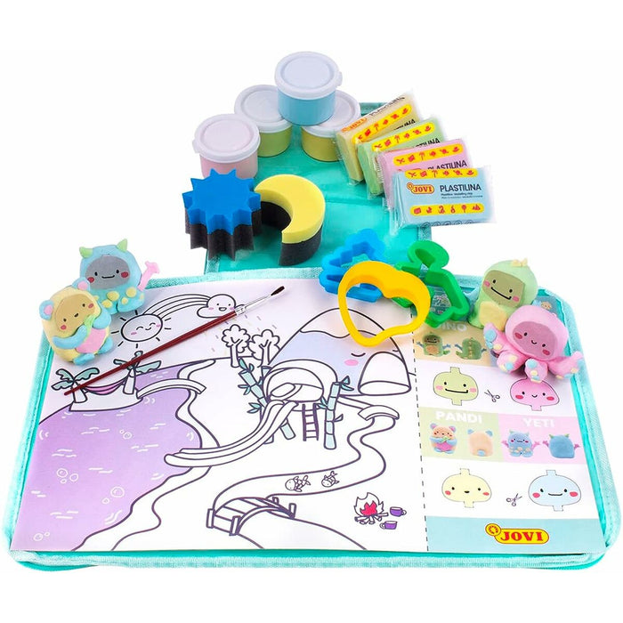 Juego Creativo de Plastilina Jovi MY ARTS&CRAFTS Multicolor Bandolera Verde