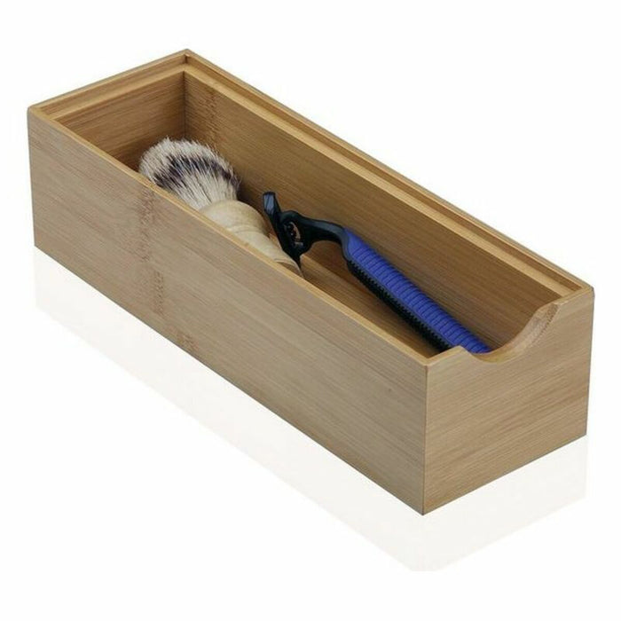 Caja Multiusos Versa Bambú (7,8 x 6,4 x 23 cm)