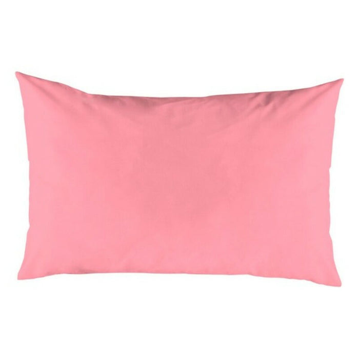 Funda de almohada Naturals FUNDA DE ALMOHADA LISA Rosa claro (45 x 90 cm)