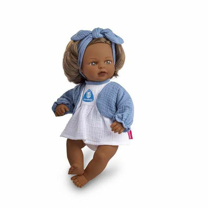 Muñeca bebé Berjuan Sanibaby Azul 40 cm (40 cm)