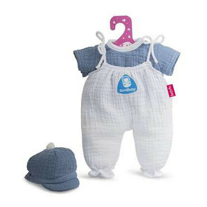 Ropa para muñecas Berjuan Sanibaby Antibacteriano Azul (28 cm)