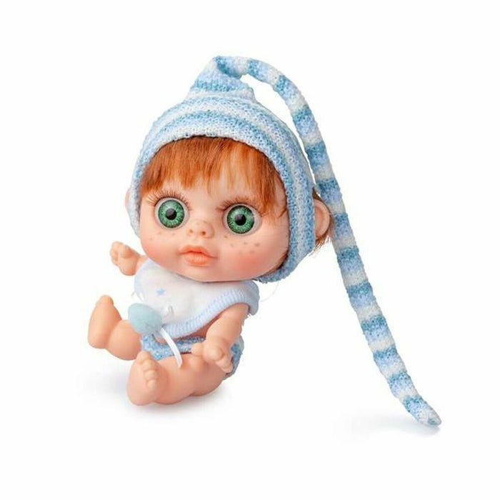 Muñeca bebé Berjuan Biggers 14 cm Castaño