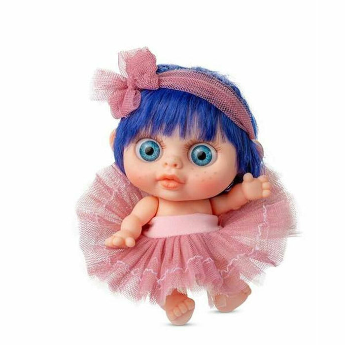 Muñeca bebé Berjuan Biggers 14 cm Azul