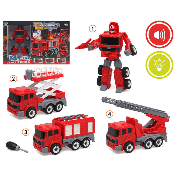 Transformers Luz Rojo con sonido 53 x 34 cm