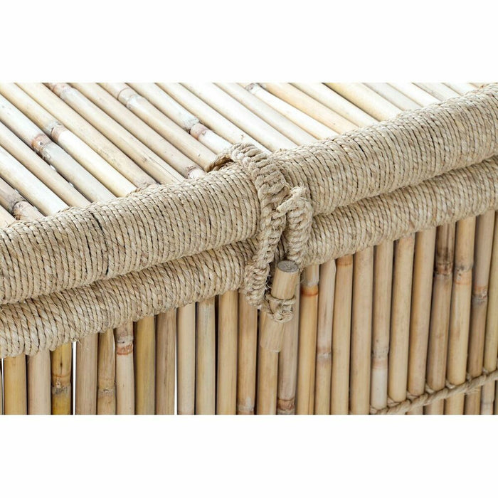 Juego de Cestas DKD Home Decor Natural Cuerda Bambú (46 x 46 x 55 cm)