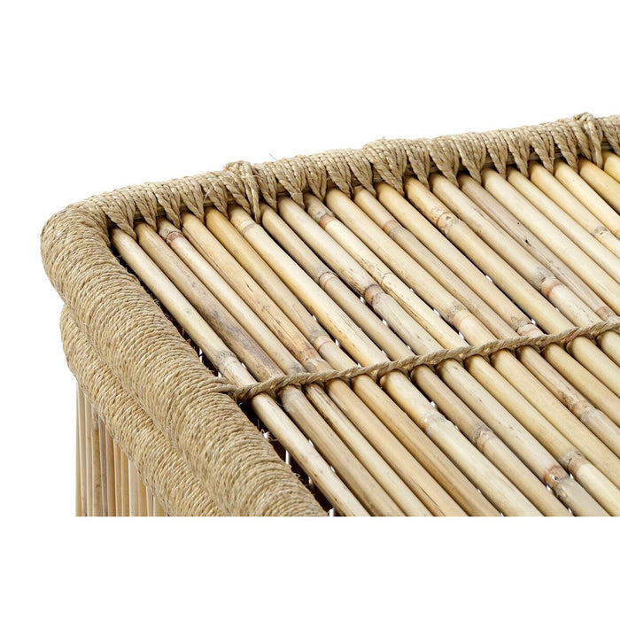 Juego de Cestas DKD Home Decor Natural Cuerda Bambú (46 x 46 x 55 cm)