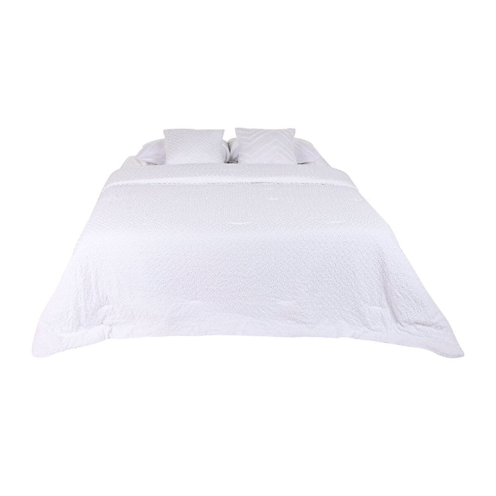 Colcha Home ESPRIT Blanco 240 x 260 x 260 cm