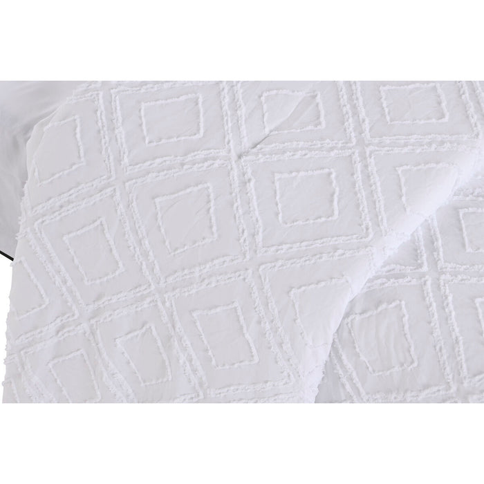 Colcha Home ESPRIT Blanco 180 x 260 cm