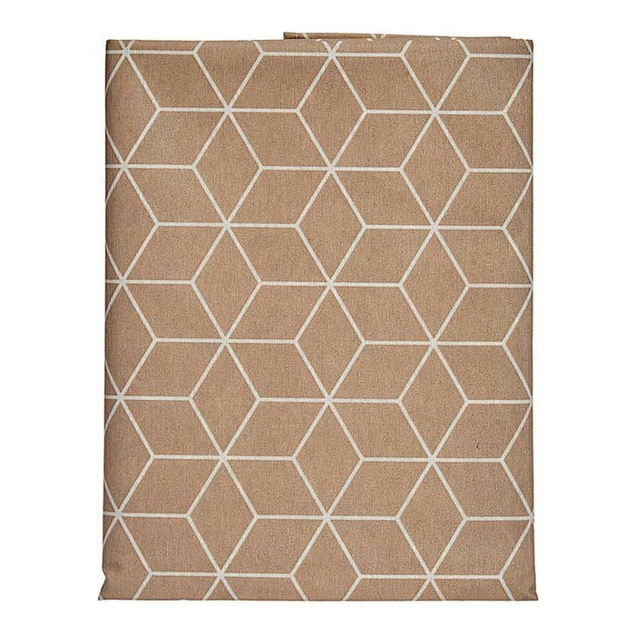 Mantel Loneta Abstracto Beige (140 x 180 cm)