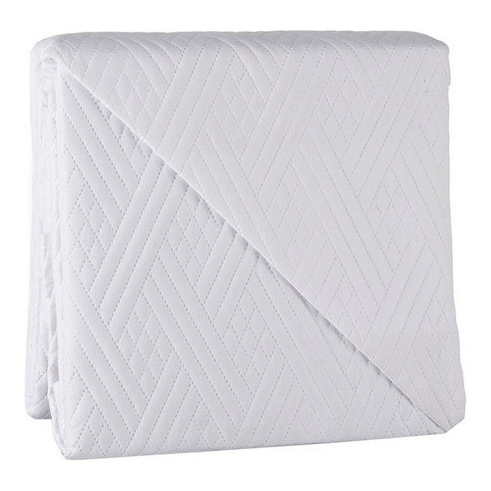 Colcha Reversible Blanco (260 x 240 cm)