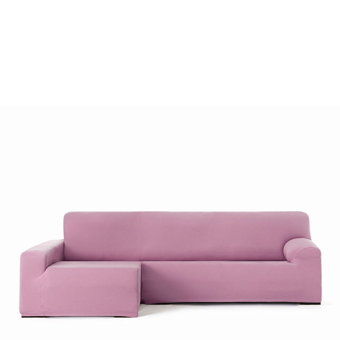 Funda para chaise longue de brazo largo izquierdo Eysa BRONX Rosa 170 x 110 x 310 cm