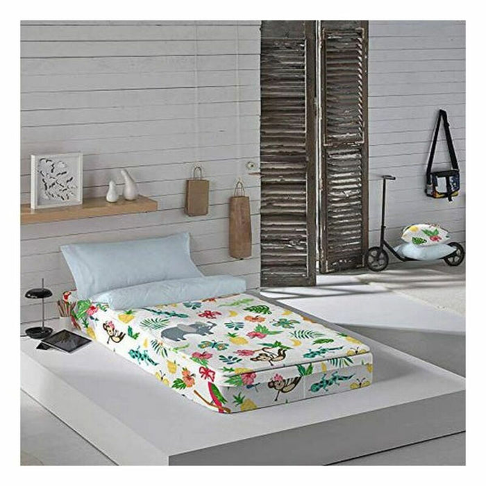 Saco Nórdico sin Relleno Costura Jungle Exotic (90 x 190 cm) (Cama de 90)