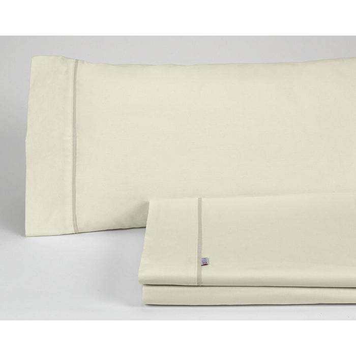 Juego de Sábanas Alexandra House Living Crema Cama de 135/140 3 Piezas