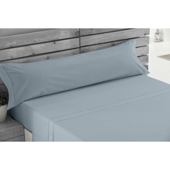 Juego de Sábanas Alexandra House Living Gris Cama de 105 3 Piezas