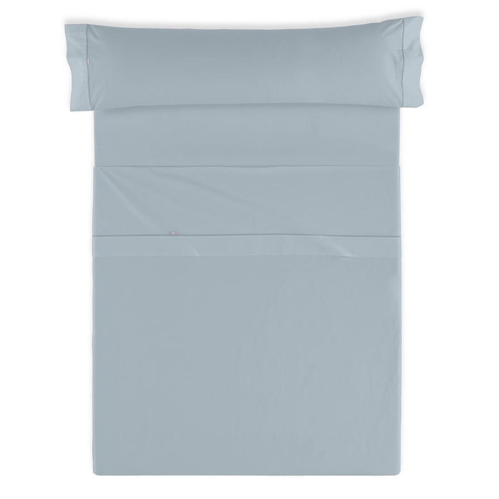 Juego de Sábanas Alexandra House Living Gris Cama de 135/140 3 Piezas