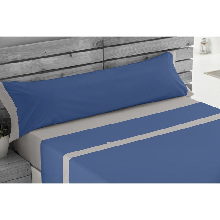 Juego de Sábanas Alexandra House Living Azul Cama de 105 3 Piezas