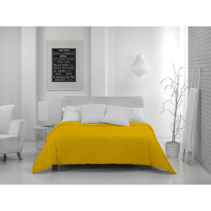 Funda Nórdica Alexandra House Living Mostaza 240 x 220 cm