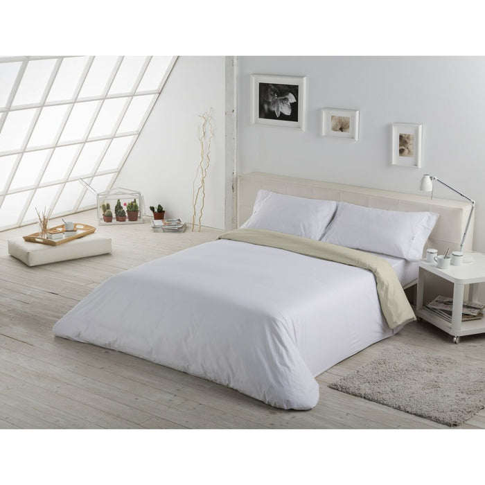 Funda Nórdica Alexandra House Living Blanco 180 x 220 cm