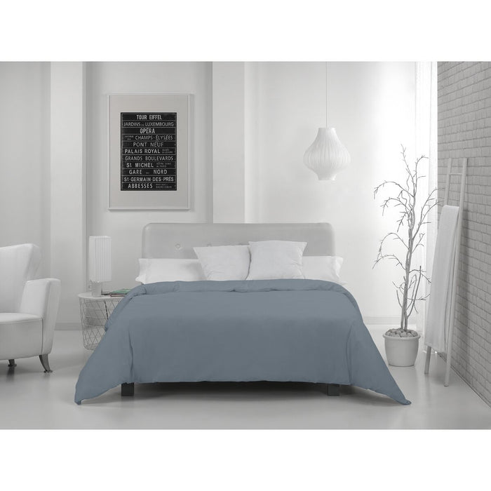 Funda Nórdica Alexandra House Living Acero Gris Acero 240 x 220 cm