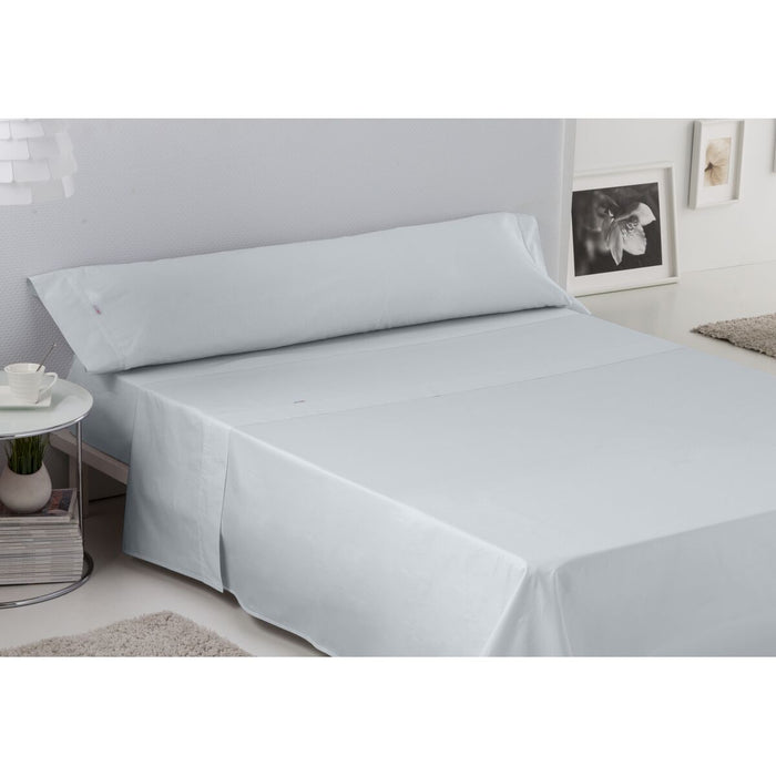 Juego de Sábanas Alexandra House Living Gris Perla Cama de 105 3 Piezas