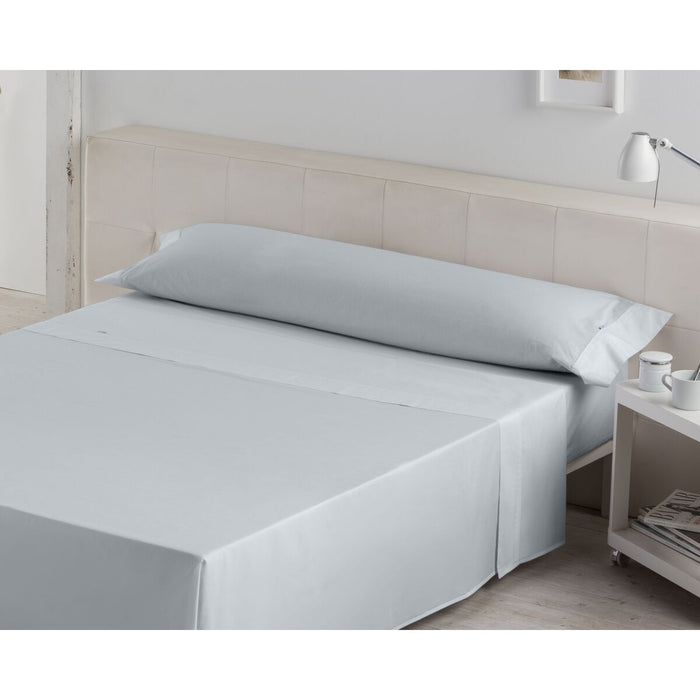 Juego de Sábanas Alexandra House Living Gris Perla Cama de 105 3 Piezas