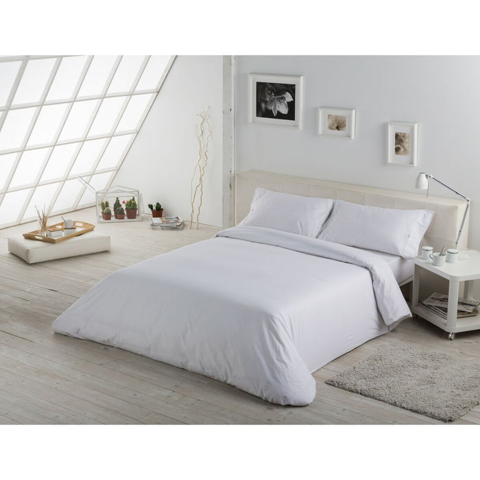 Funda Nórdica Alexandra House Living Blanco 150 x 220 cm