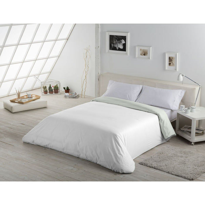 Funda Nórdica Alexandra House Living Blanco 150 x 220 cm