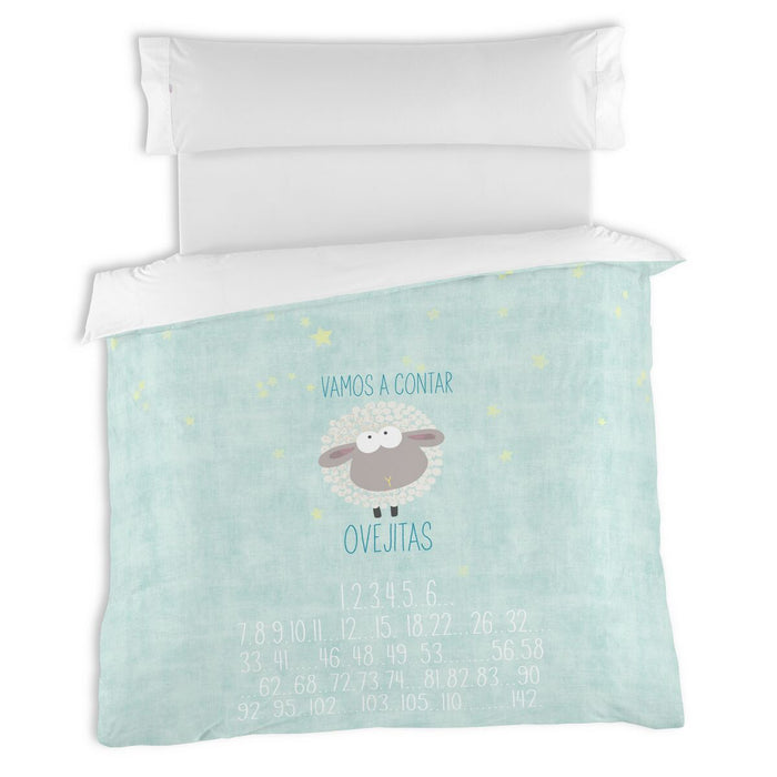 Funda Nórdica Alexandra House Living Sheep Estampado 150 x 220 cm