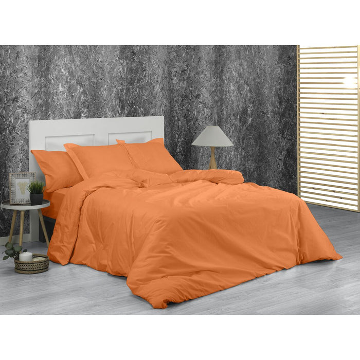 Funda Nórdica Alexandra House Living Naranja 150 x 220 cm