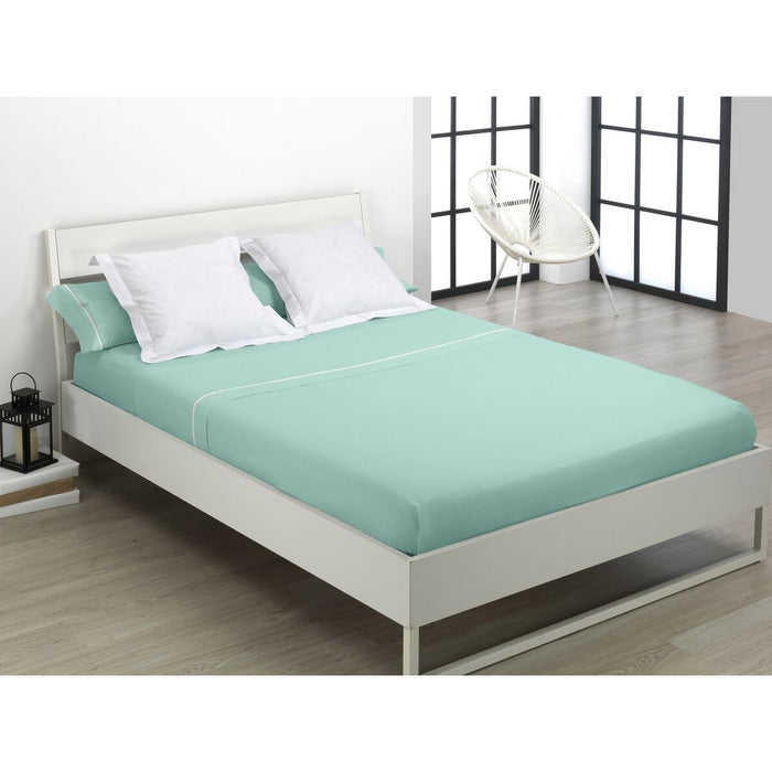 Juego de Sábanas Alexandra House Living Verde suave Cama de 160 4 Piezas