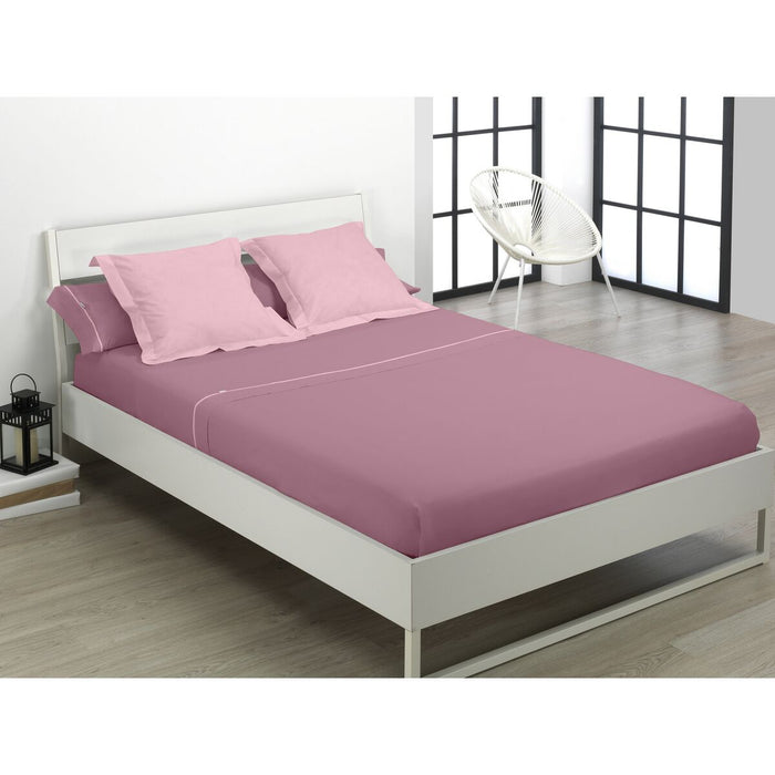 Juego de Sábanas Alexandra House Living Magenta Cama de 105