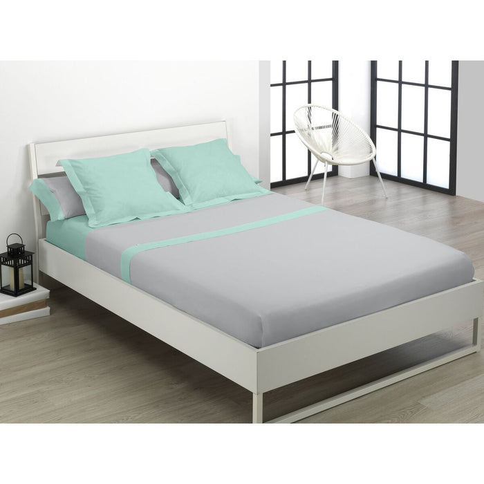 Juego de Sábanas Alexandra House Living Gris Perla Cama de 160