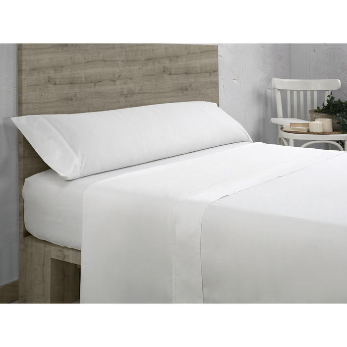 Juego de Sábanas Alexandra House Living Blanco Cama de 105