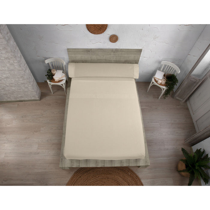 Juego de Sábanas Alexandra House Living Taupé Cama de 105