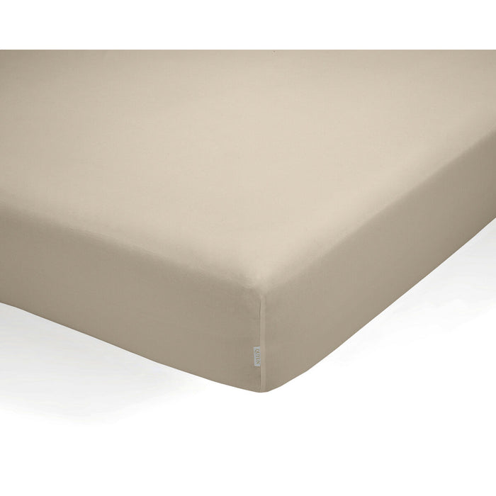 Juego de Sábanas Alexandra House Living QUTUN Beige Cama de 105 3 Piezas