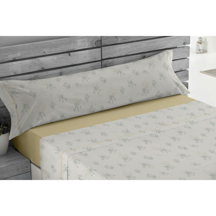 Juego de Sábanas Alexandra House Living Vairy Verde Cama de 160 4 Piezas