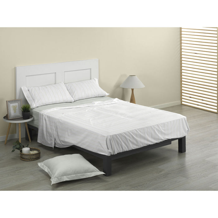 Juego de Sábanas Alexandra House Living Rita Beige Cama de 90 3 Piezas