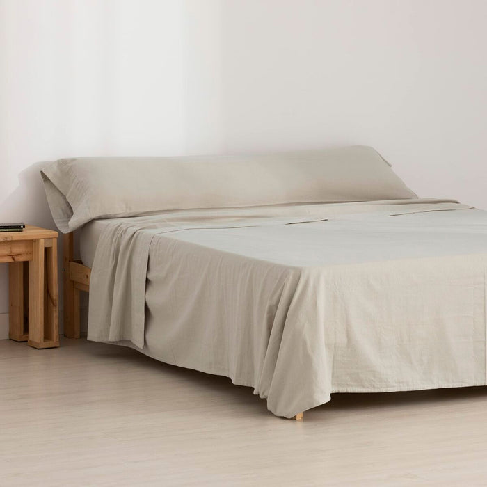 Juego de Sábanas SG Hogar Natural Cama de 105 175 x 270 cm