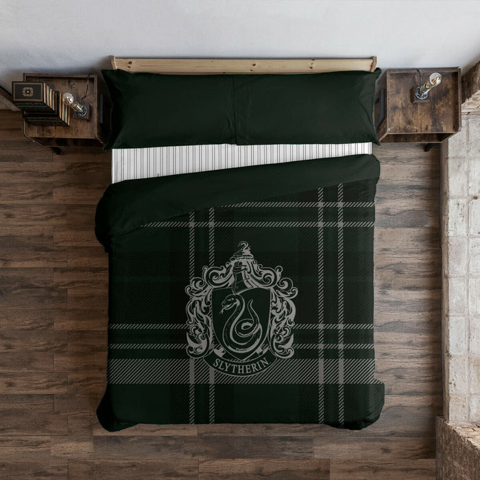 Funda Nórdica Harry Potter Slytherin 180 x 220 cm Cama de 105