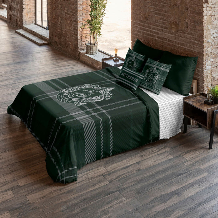 Funda Nórdica Harry Potter Slytherin 240 x 220 cm Cama de 150/160