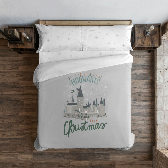 Funda Nórdica Harry Potter Hogwarts in Christmas Cama de 105 180 x 220 cm