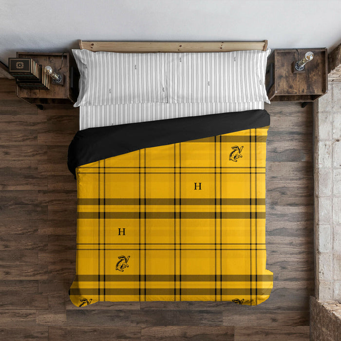 Funda Nórdica Harry Potter Hufflepuff Amarillo 220 x 220 cm Cama de 135/140