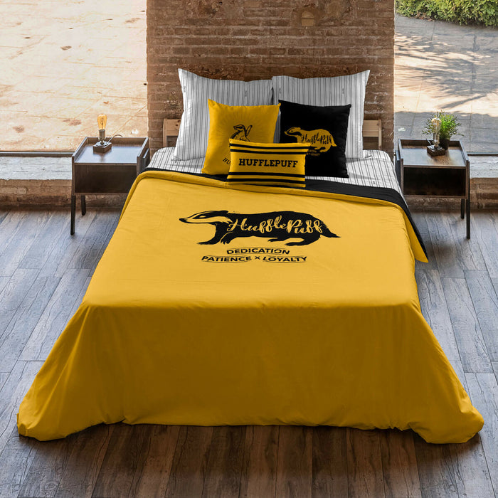 Funda Nórdica Harry Potter Hufflepuff Values Amarillo 180 x 220 cm Cama de 105