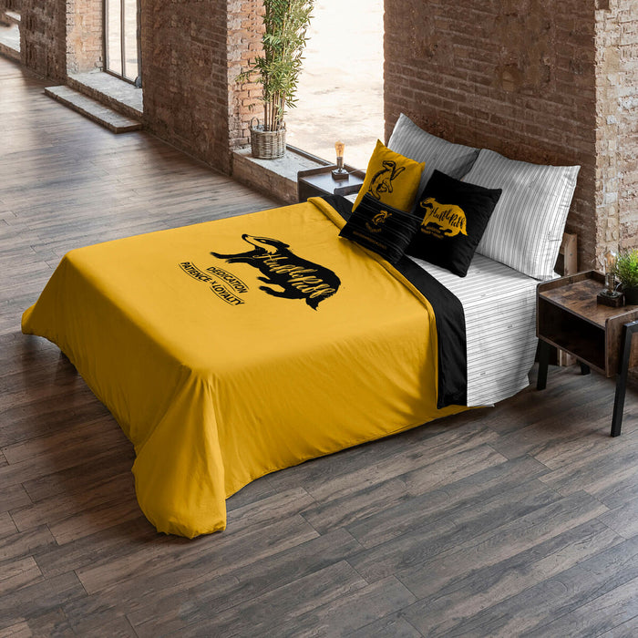 Funda Nórdica Harry Potter Hufflepuff Values Amarillo 180 x 220 cm Cama de 105