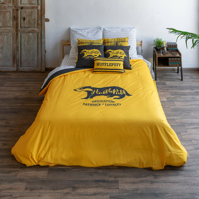 Funda Nórdica Harry Potter Hufflepuff Values Amarillo 180 x 220 cm Cama de 105